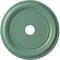 Ekena Millwork Traditional PVC Medallion (Canopies up to 13 1/2"), 22"OD x 3 1/2"ID x 1 1/2"P, Metallic Sea Mist CMP22TRFSM - alternate 1
